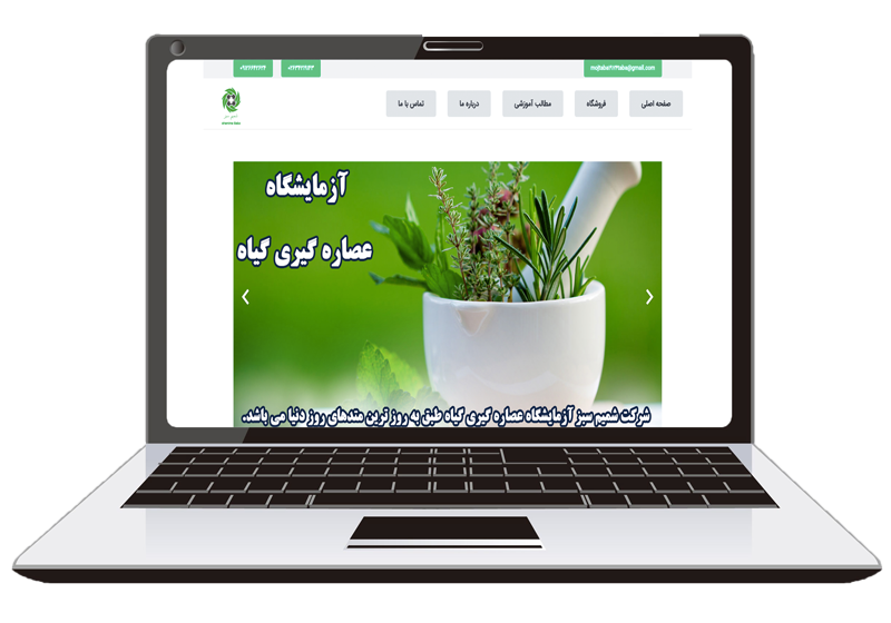 طراحی سایت دندانپزشکی پیمان وب 24 طراحی سایت